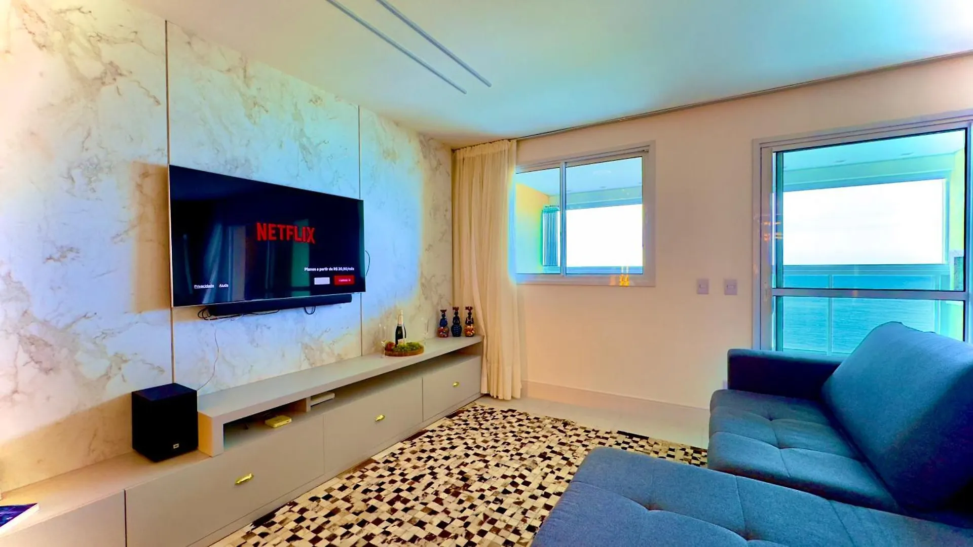 Apartamento Em Condominio Home Club, Ar-Condicionado, Cozinha Completa, Piscina E Jacuzzi Aquecida, Sauna, Academia, Quadra De Esportes Playground Infantil, Salao De Jogos A 40M Da Praia E 15Min Do Beto Carreiro Piçarras 0*,